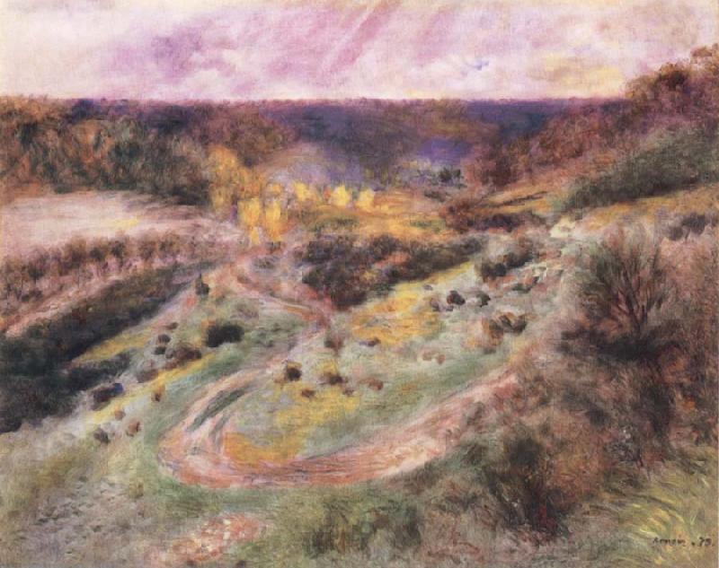 Pierre-Auguste Renoir Road at Wargemont France oil painting art